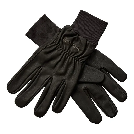 Deerhunter Leather Gloves Wood - XL