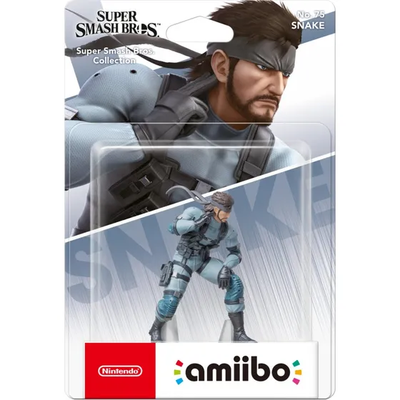 Nintendo Amiibo Snake (No. 75) – Super Smash Bros.