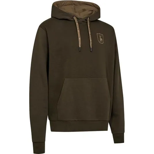 Deerhunter Mens Logo Hoodie, Fallen Leaf