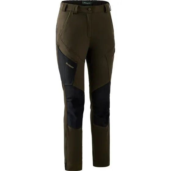 Deerhunter Lady Northward Bukser Dame - 42 - Bark Green/Black