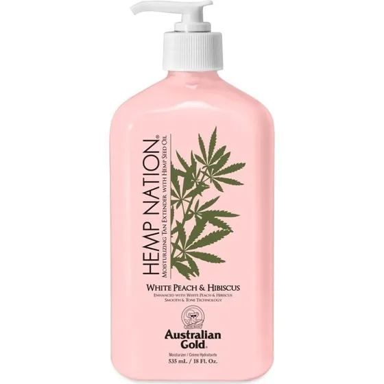 Australian Gold Hemp Nation Peach & Hibiscus Bodylotion 535 ml