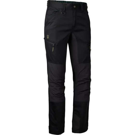 Deerhunter Rogaland Stretchbukser med kontrast - Black - 25