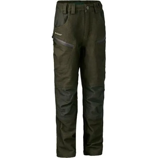 Deerhunter Youth Chasse Bukser - Olive Night Melange