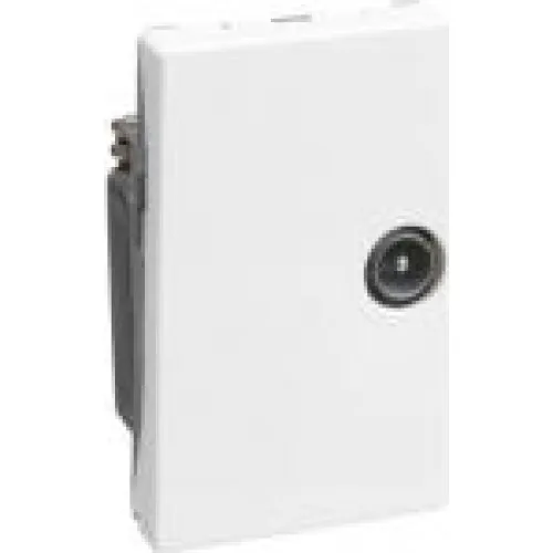 FUGA antenneudtag for TV (TD101E) Hvid, 1,5 modul