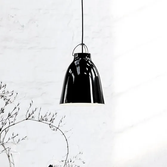 Fritz Hansen Caravaggio P2 Pendel - Sort/Sort
