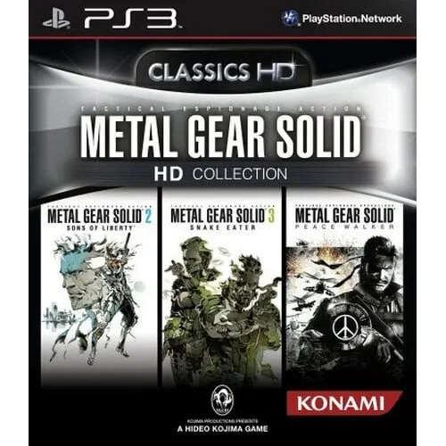 Metal Gear Solid HD Collection til PS3