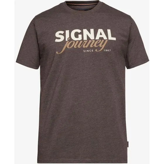 Signal DizzySi Logo Tee + med Signal Journey print