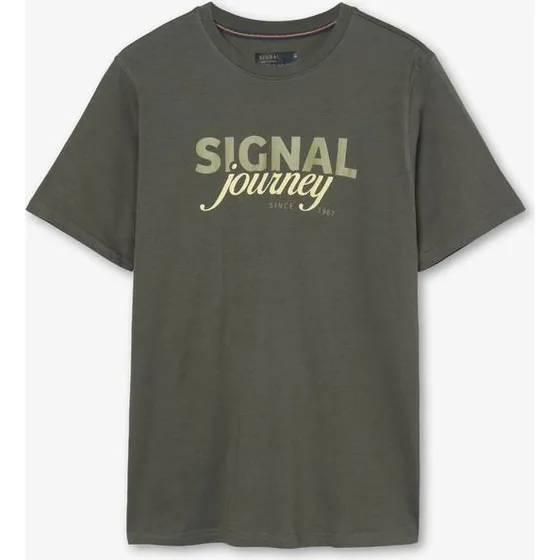 Signal DizzySi Logo Tee + med Signal Journey print