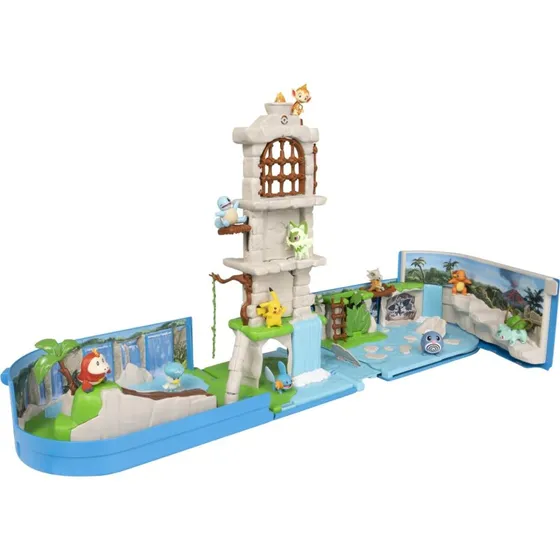 Pokémon Carry Case Battle Ruins Playset – bærbart kampstadion