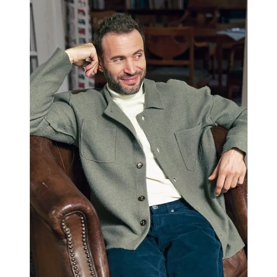 AaronSi Knit Overshirt fra Signal