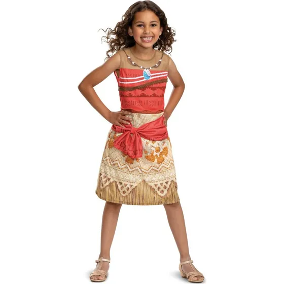 Disney Vaiana kostume til børn – 116 cm (5-6 år)