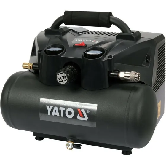 Yato YT-23241 Kompressor 6L (48V) – inkl. 2x3Ah batterier