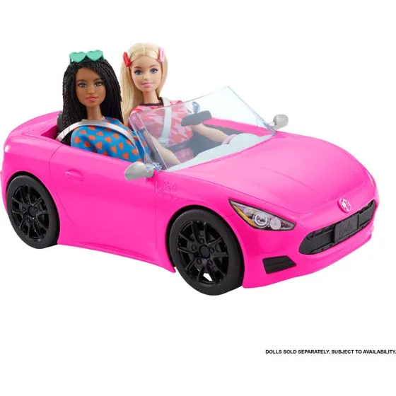 Barbie Pink Cabriolet - 2-personers legetøjsbil