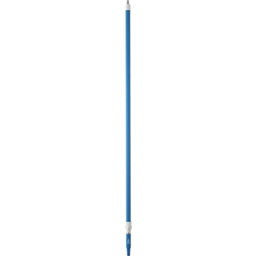 Vikan Alu. teleskopskaft m/vandgennemløb, 1600-2780 mm, Blå