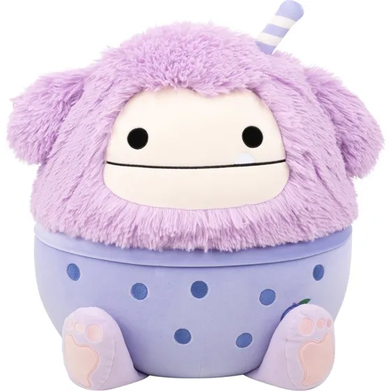 Squishmallows Dilka Bigfoot 40 cm - Krammevenlig bamse