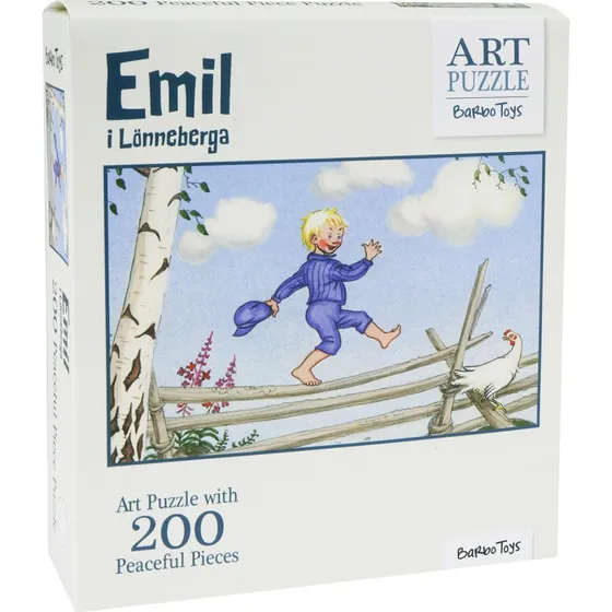 Barbo Toys Emil - Art Puslespil - 200 brikker