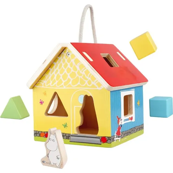 MOOMIN Shaped Sorting Box - House