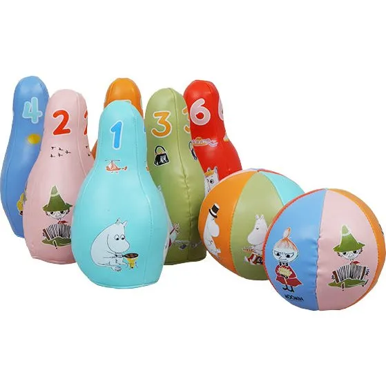 Mumi Soft Bowling Sæt med Pastelfarver