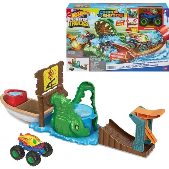 Hot Wheels Monster Trucks Swamp Chomp – Color Shifters