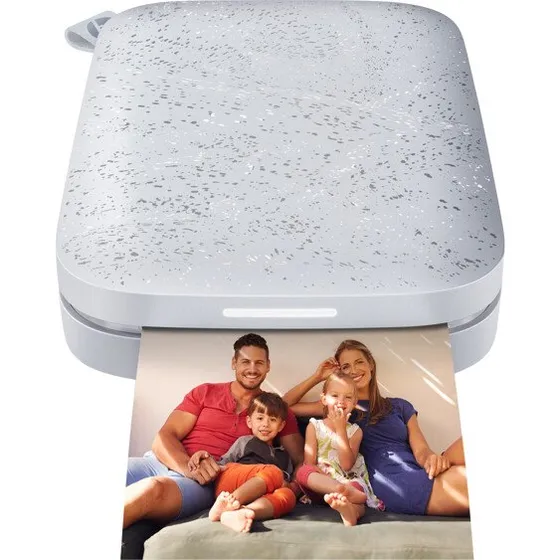 HP Sprocket Luna mobil fotoprinter - hvid