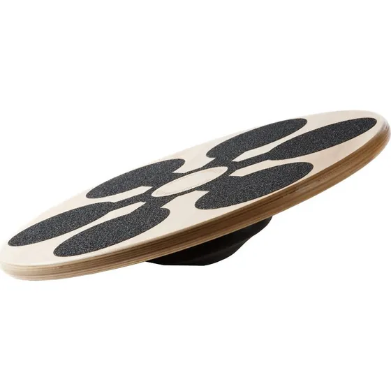 Wobblesmart Justerbart Balancebræt i Træ - Ø 39 cm