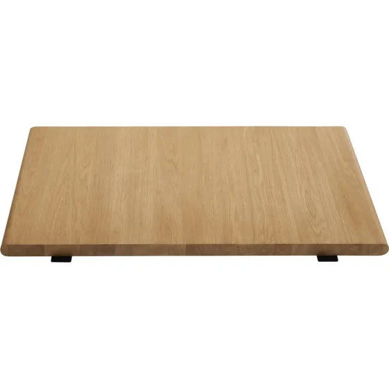 Nordique Design FLOW Tillægsplade, Natur Eg, 95x45x7,5 cm