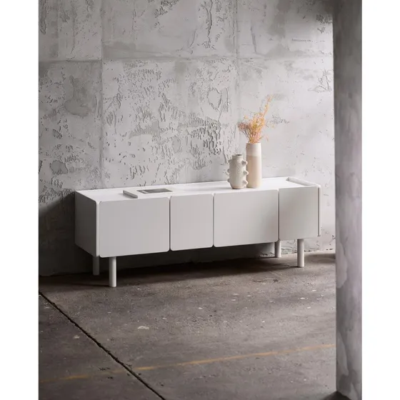 Bera TV-bord i hvid, 160x45x55 cm