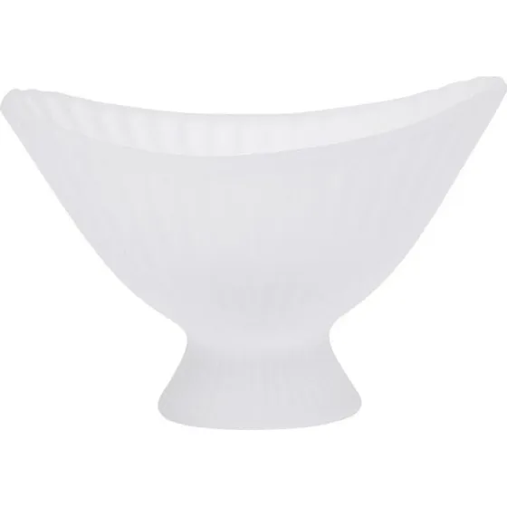 Ferm Living Fountain Skål 19 cm Frosted Glas
