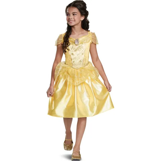 Belle børnekostume 104 cm – Skønheden og Udyret