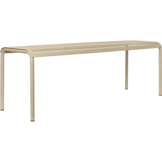 Ferm Living Dapple Udendørs Bænk - Cashmere