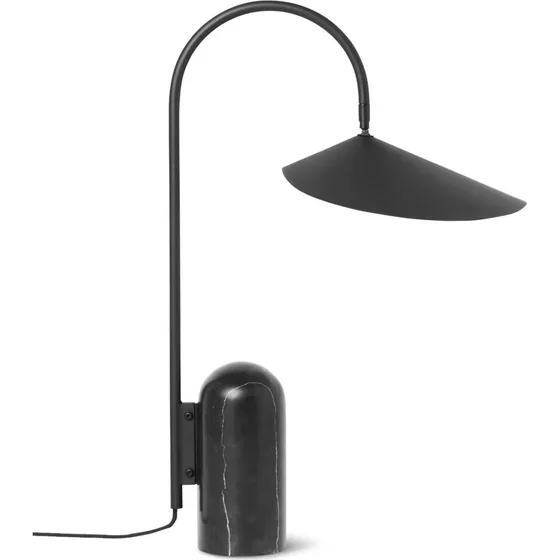 Ferm Living Arum Bordlampe Sort