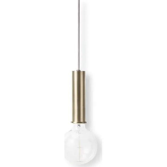 Ferm Living Socket Pendant High - Messing