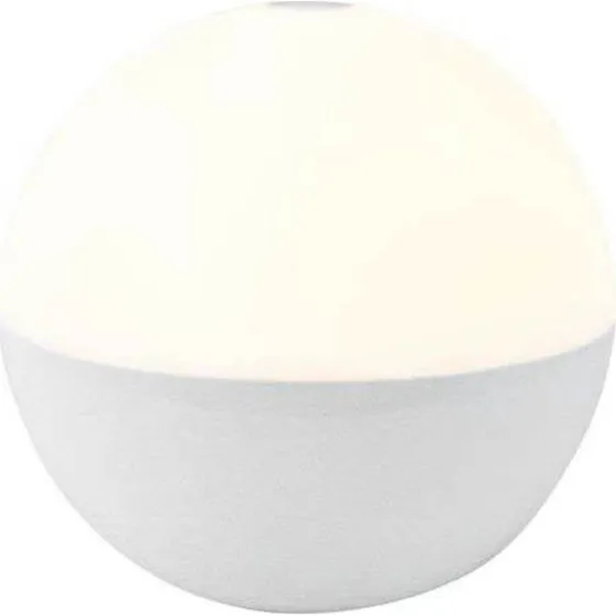 Dyberg Larsen Alba LED-bordlampe, hvid, dæmpbar