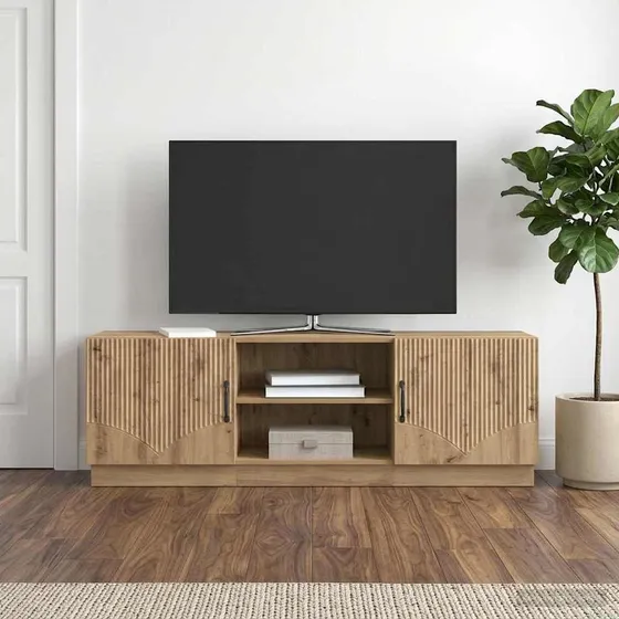 vidaXL TV-skab 150 cm i Artisan-eg - Konstrueret træ