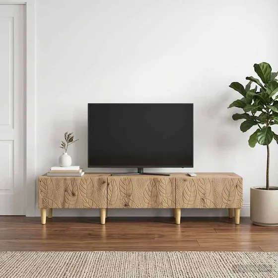 vidaXL TV-skab Artisan-eg 147 x 34,5 x 30 cm