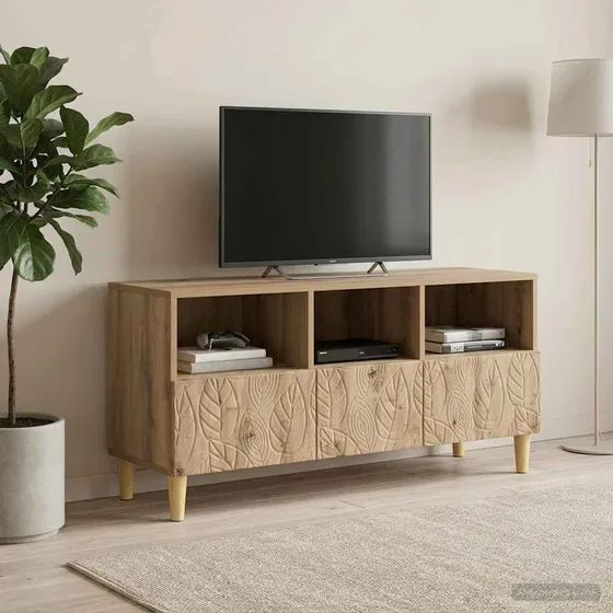 vidaXL TV-skab Artisan-eg 102 x 34,5 x 50 cm