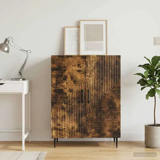 vidaXL Sideboard Røget eg 66 x 34,5 x 89,5 cm