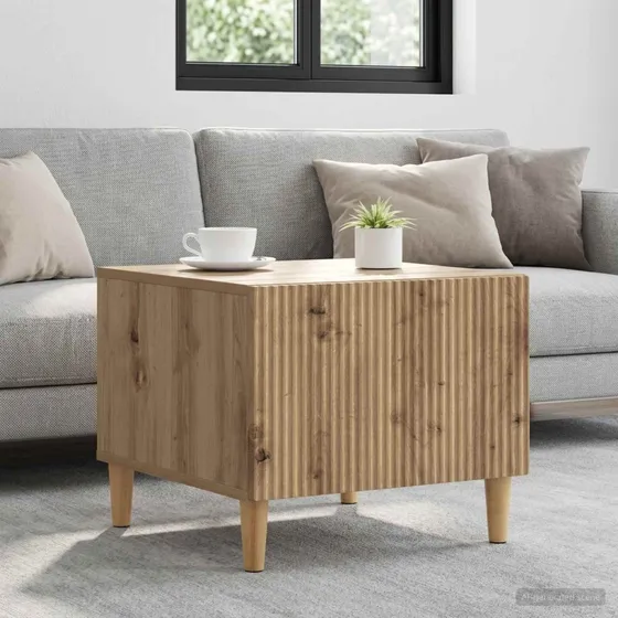 vidaXL Sofabord Artisan-eg 49 x 50 x 40 cm