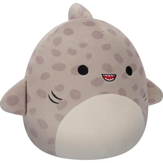 Squishmallows Azi Haj 19 cm - Blød plysbamse