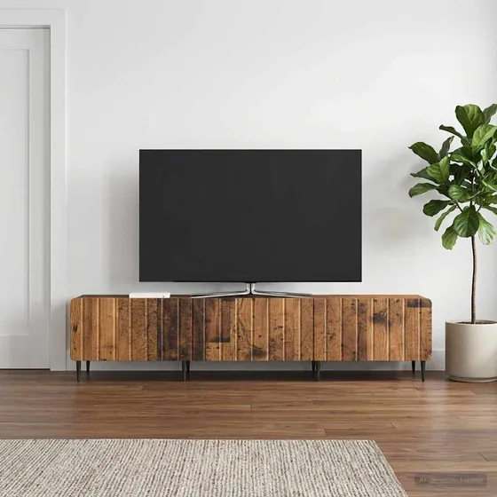 vidaXL TV-skab i gammelt træ, 147 x 34,5 x 32 cm
