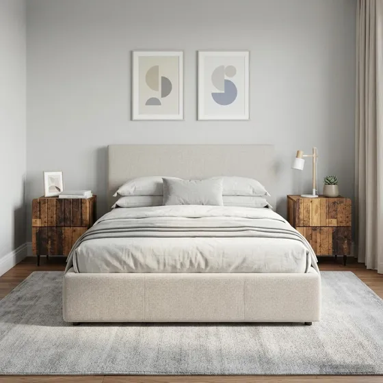 vidaXL Natskab 2 stk. Gammelt træ 43 x 34,5 x 49,5 cm