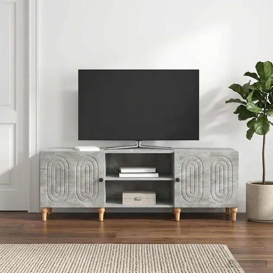 vidaXL TV-skab 150 x 31 x 50 cm - Betongrå