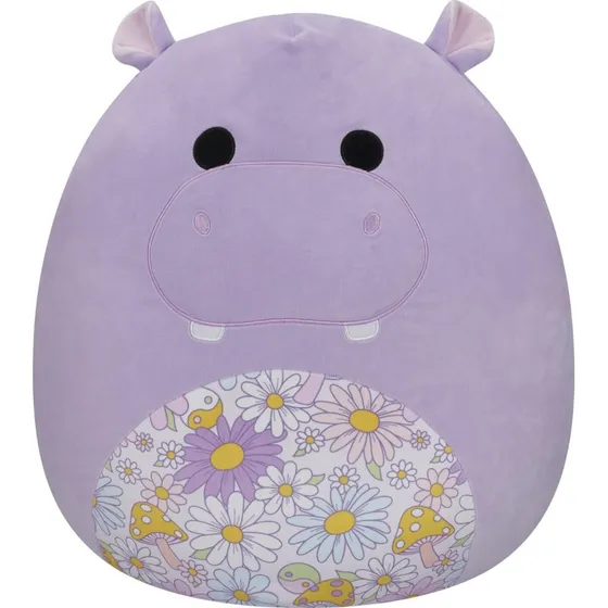 Squishmallows Hanna Flodhest 50 cm - Blød krammebamse