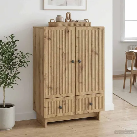 vidaXL Sideboard Artisan Eg 66 x 34,5 x 95 cm