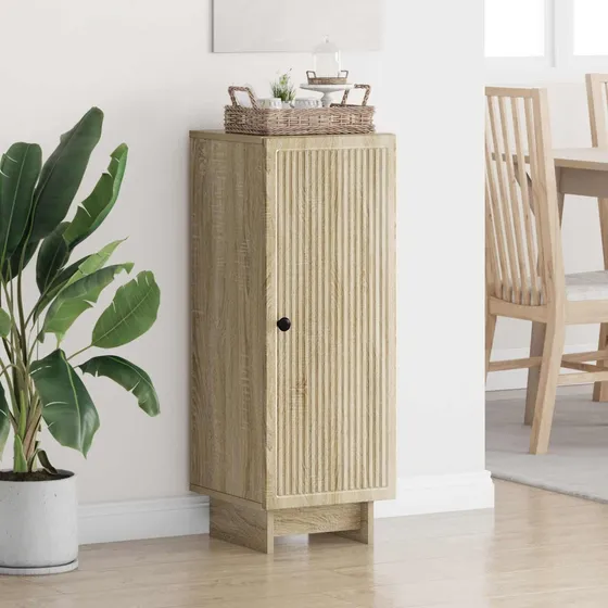 vidaXL Sideboard Sonoma-eg, 33 x 34,5 x 90 cm