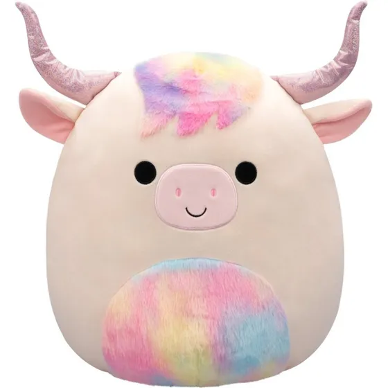 Squishmallows Dagnus Highland Cow 40 cm - Blød bamse