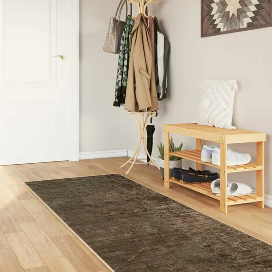 vidaXL MARSA Løbertæppe Skovgrøn 100 x 400 cm