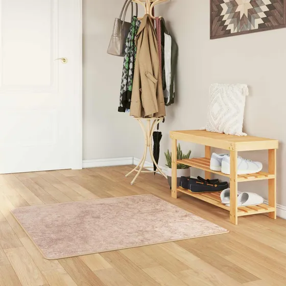 vidaXL MARSA Tæppe Runner Sandfarvet 100 x 100 cm