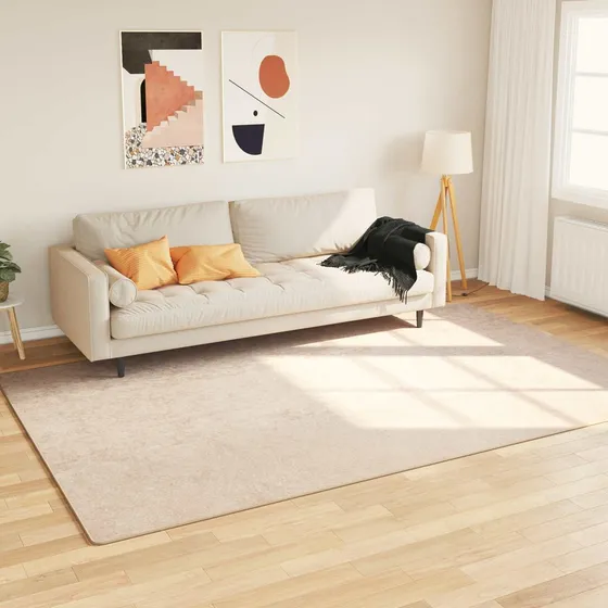vidaXL MARSA Løbertæppe Cremefarvet 150 x 230 cm