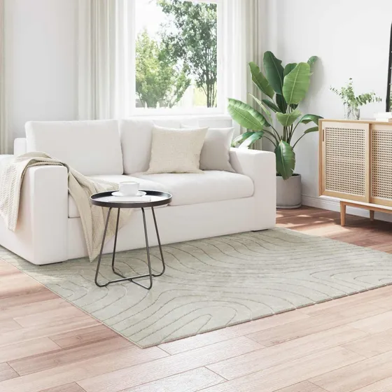 vidaXL PALMERAS Tæppe Grøn 200 x 200 cm